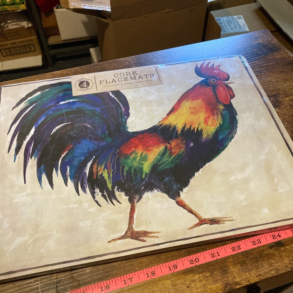 Benson Mills cork table placemats